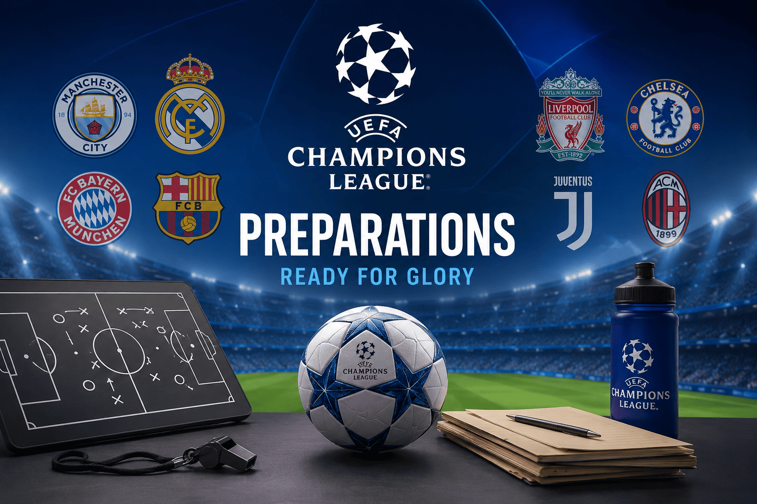 UEFA Champions League Preparations: Europe’s Biggest Clubs Get Ready for Another Epic Season